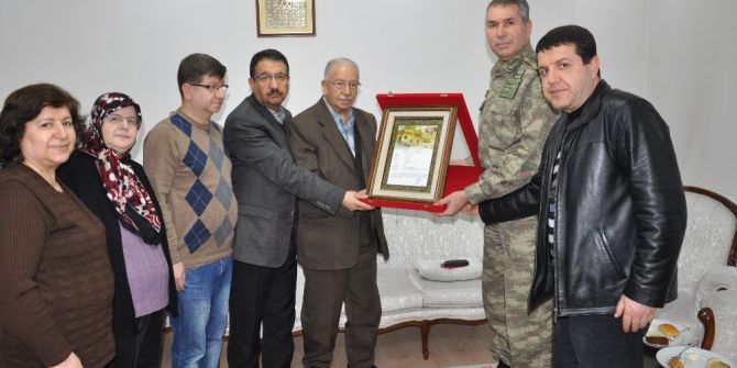 74 Yıl Önce Şehit Oldu, Şehadet Belgesi Ailesine Bugün Teslim Edildi