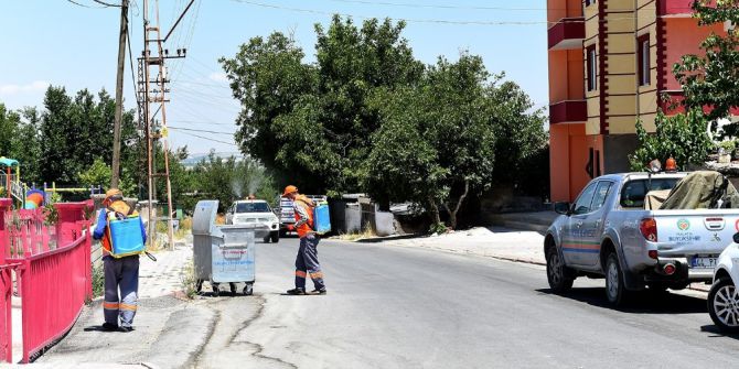 Büyükşehir’den Haşereyle Etkin Mücadele