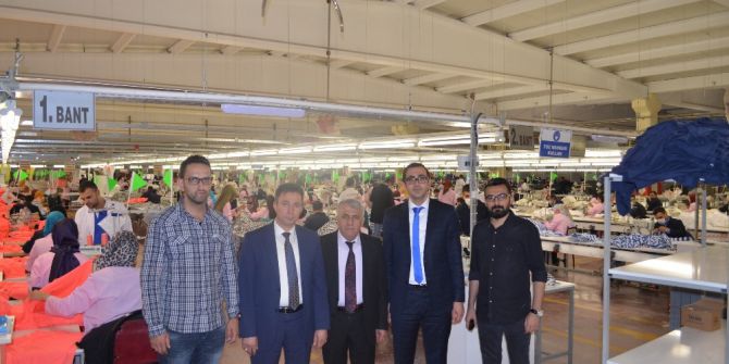 Sgk İş Yeri Ziyaretlerini Sürdürüyor