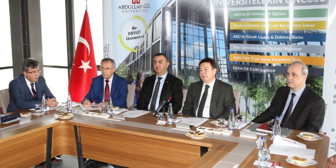 Agü’de Üniversite-sanayi İşbirliği Toplantısı Gerçekleştirildi