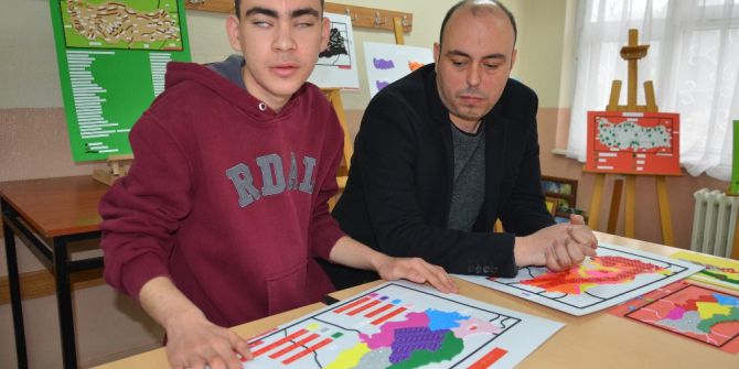 Görme Engelli Öğrenciden Anlamlı Proje