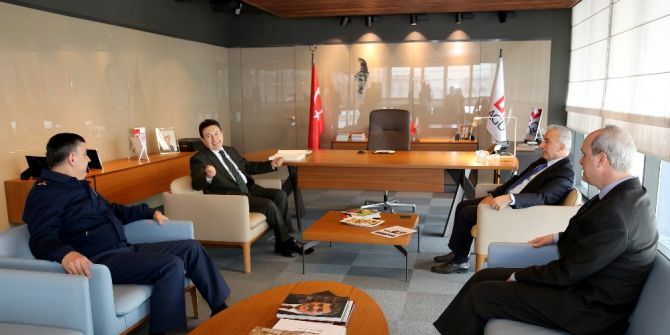 Vali Kamçı Ve Garnizon Komutanı Teke’den Ziyaret