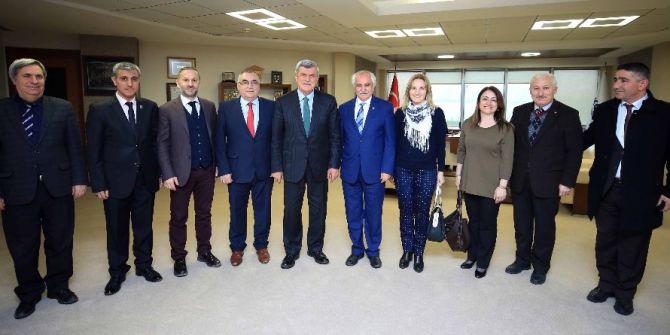 Başkan Karaosmanoğlu, Cem Vakfını Konuk Etti