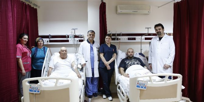 Adaş Olan Dede Torun Aynı Anda Ameliyat Oldu