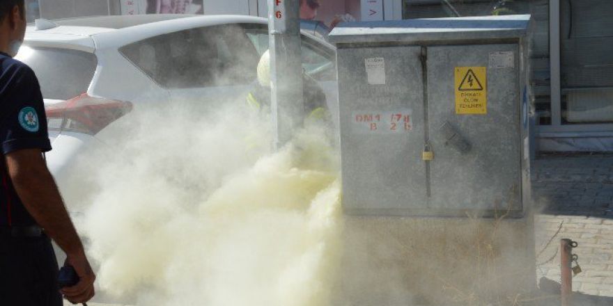 Trafo Yangını Korkuttu