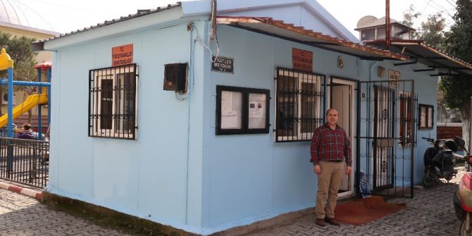 Yiğitler Muhtarlık Binasına Belediye Eli Değdi