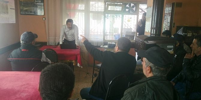 Fındık Üreticilerine Külleme Hastalığı Ve Gübreleme Eğitimi