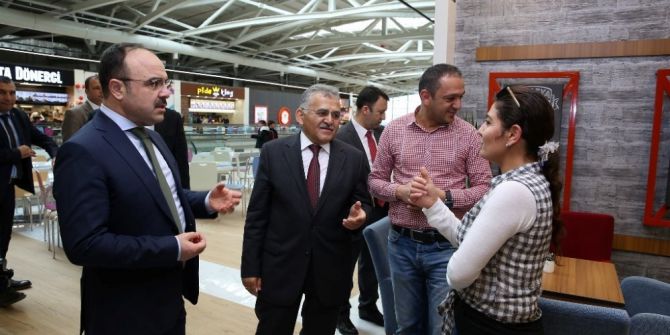 Başkan Büyükkılıç İldem Esnafını Ziyaret Etti