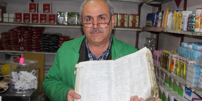 Bakkalın 30 Yıllık Veresiye Defteri