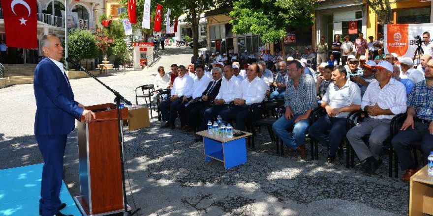 Denizli Büyükşehir Belediyesinden Çiftçilere Destek