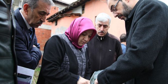 Başkan Ayaz, Üst Yapı Çalışmalarını Yerinde İnceledi