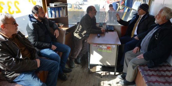 Başkan Korkut, Taksici Esnafı İle Bir Araya Geldi