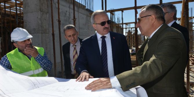 Vali Karaloğlu, Serik’te İncelemelerde Bulundu