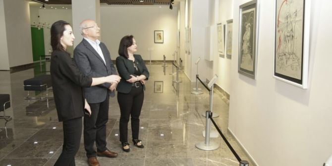 Çağdaş Sanatlar Galerisi Ve Salvador Dali Sergisine İlgi Sürüyor