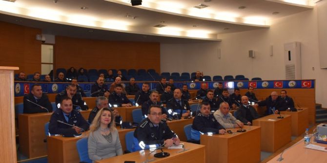 Zabıtada Hizmet İçi Eğitimler Devam Ediyor