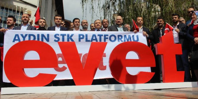Aydın’da Stk’lardan ‘Evet’ Açıklaması