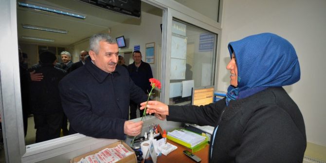 Başkan Baran, Sağlık Çalışanlarını Ziyaret Etti