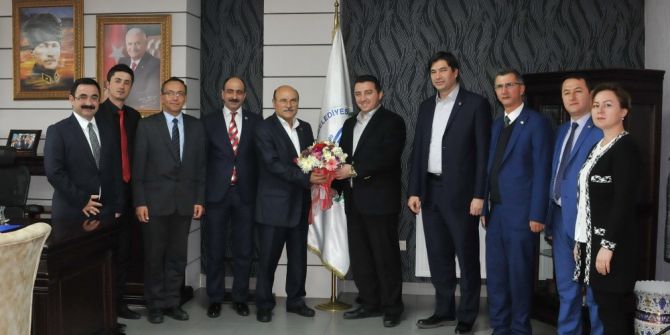 Sendikacılardan Başkan Bakıcı’ya Ziyaret