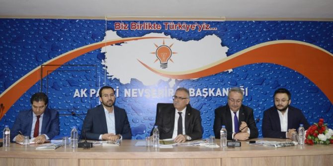 Ak Parti Yerel Yönetimler Başkan Yardımcısı Yüksel, Nevşehir’de