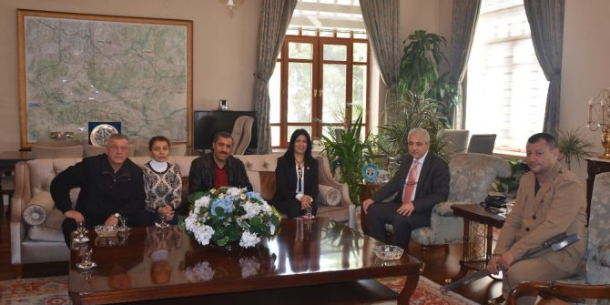 Muhtarlardan Promosyon Teşekkürü