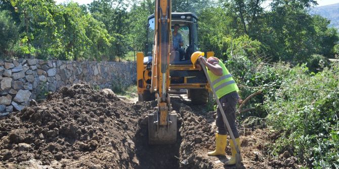 Pütürge’nin İçme Suyu Ve Kanalizasyon Hattının Tamamı Yenilendi