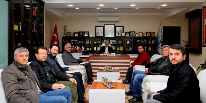 Eski Hal Caddesi Esnafından Dişli’ye Ziyaret