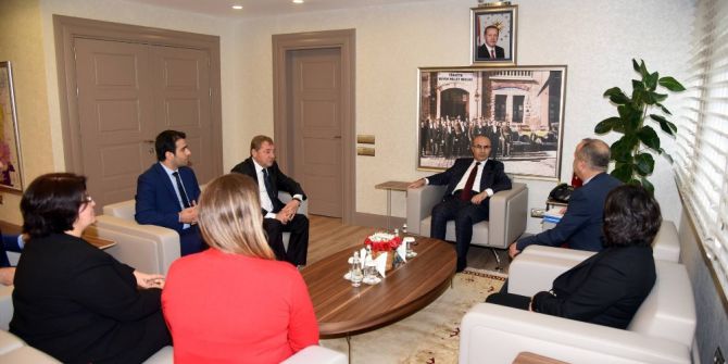 Çuder Ve İl Tüketici Hakem Heyeti Vali Demirtaş’ı Ziyaret Etti