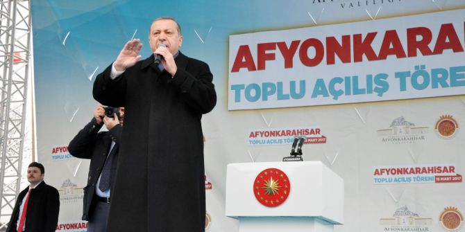 Cumhurbaşkanı Recep Tayyip Erdoğan: “Avrupalılar 16 Nisanın Ne Anlama Geldiğini Çok İyi Biliyor”
