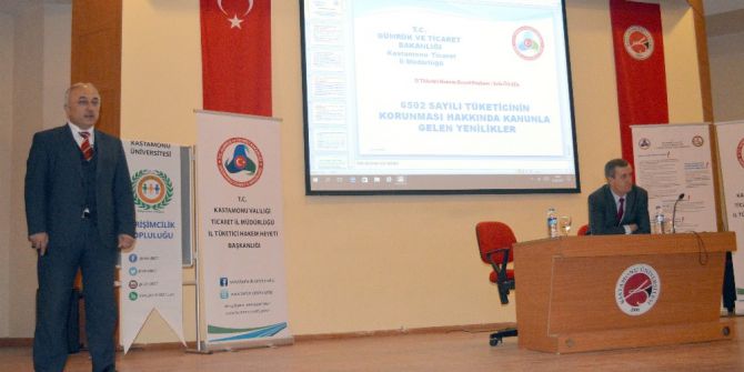 Kastamonu’da ‘Tüketici Hakları’ Konulu Konferans Verildi