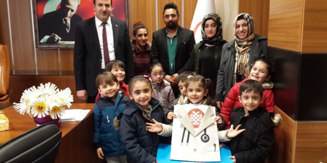 Miniklerden Tıp Bayramı Ziyareti