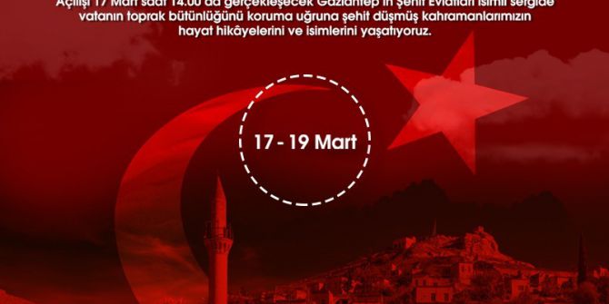 Gaziantep’in Şehit Evlatları Sergisi Sanko Park’ta