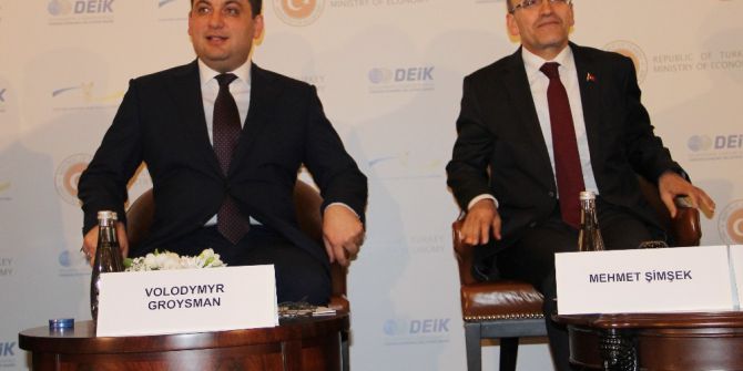 Bakan Şimşek, Ukrayna İle Türkiye Arasındaki Ticari Potansiyele Dikkat Çekti