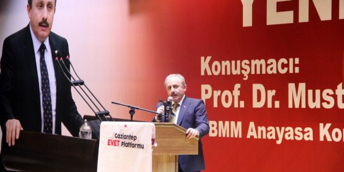 Tbmm Anayasa Komisyon Başkanı Şentop: “Aslında Bu Sistem 50 Yıllık Bir Proje’’