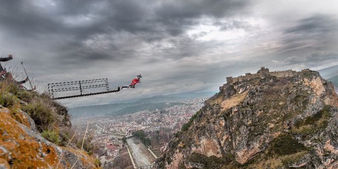 Sinop’ta 135 Metreden Nefes Kesen Atlayış