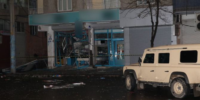 Diyarbakır’da Markete Eyp’li Saldırı