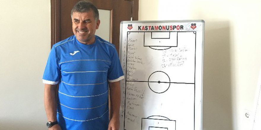 Kastamonuspor 1966 Teknik Direktörü Ahmet Duman: