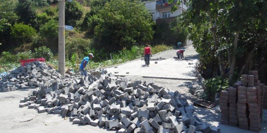 Gülüç Belediyesi Parke Çalışmalarına Başladı