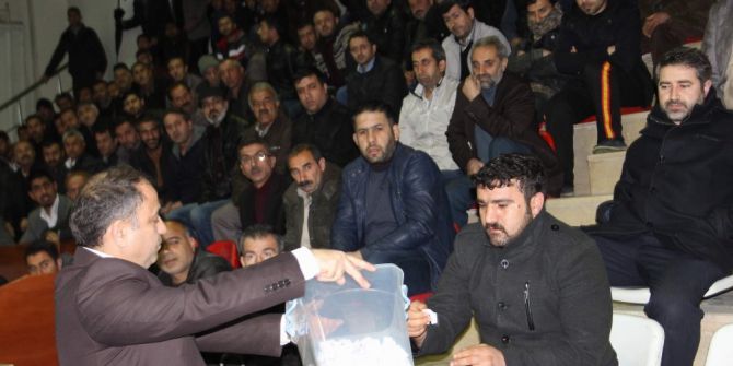 Siirt’te İşkur Kuraları Çekildi