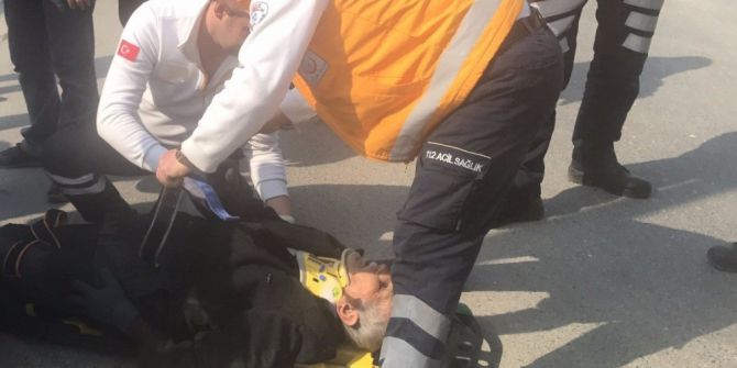 Düzce’de Kaza 1 Yaralı