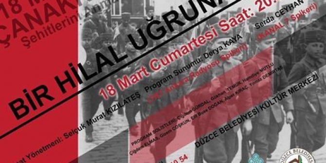 Çanakkale Programı Start Alıyor