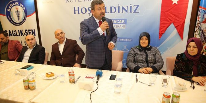 Başkan Karabacak, Sağlık Çalışanlarını Yemekte Ağırladı