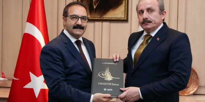 Tbmm Anayasa Komisyon Başkanı Şentop’tan Rektör Gür’e Nezaket Ziyareti