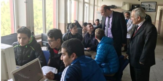 Ayvalık’ta "İlçe Milli Eğitim Müdürlüğünün Ruhu Sizlersiniz" Projesi
