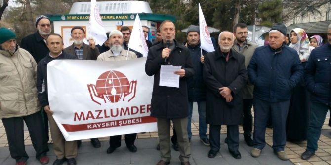 Mazlumder Kayseri Şube Başkanı Mehmet Yakut: