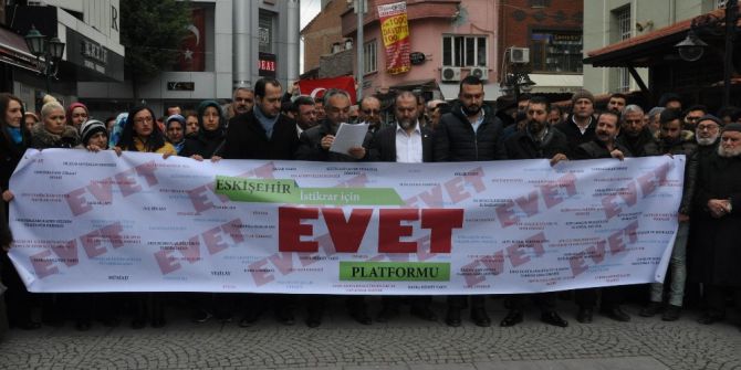 Eskişehir’de 93 Sivil Toplum Kuruluşu “Evet” Diyecek