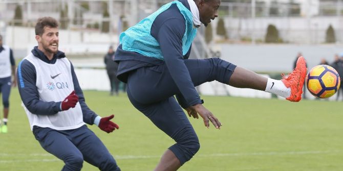 Trabzonspor’da Neşeli Antrenman