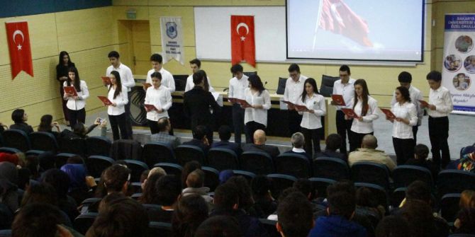İstiklal Marşının Kabul Edilme Günü Saü’de Kutlandı