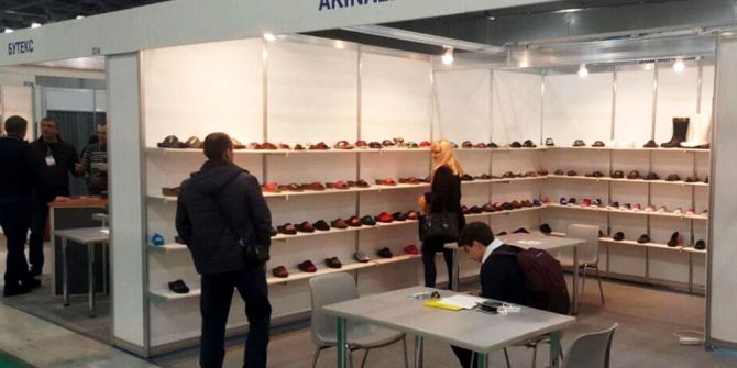 Akınal Ayakkabıcılık Moskova Fuarında
