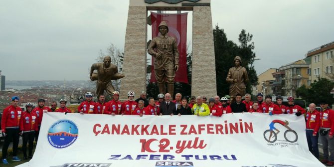 Büyükçekmece’den Çanakkale’ye Zafer Turu