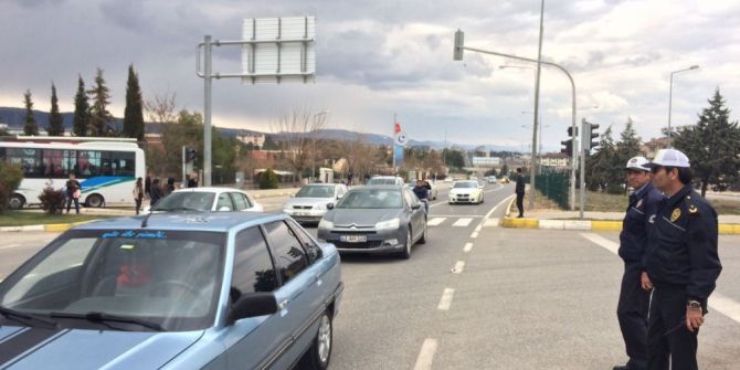 Adıyaman Atatürk Bulvarında Trafik Akışı Sağlandı